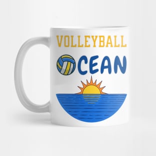 Volleyball Ocean Mug